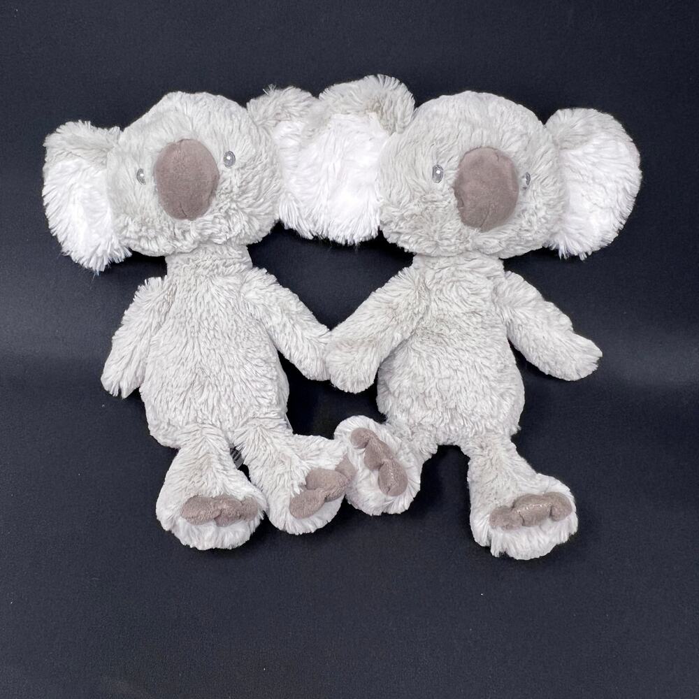 Baby Gund Toothpick Shay Koala 11” Plush SET of‎ 2 Stuffed Baby Toy #6050664